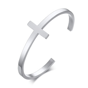 Cross Cuff Bracelet For Men - APLAZE