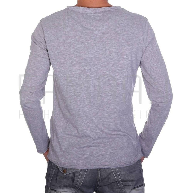 Tom Tailor Mens Melange T-Shirt Grey T2607 103230501.
