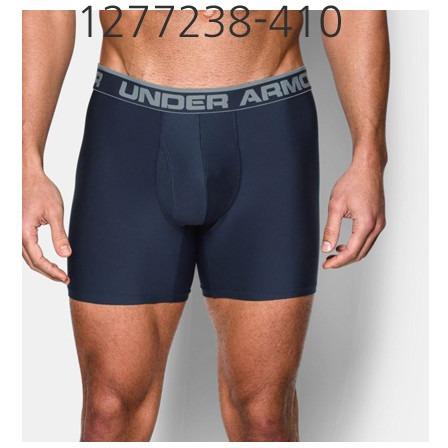 UNDER ARMOUR Mens Original Series 6 Boxerjock Underwear Midnight Navy/Steel 1277238-410.