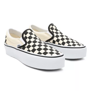 Vans UA Classic Slip-On P Blk&WhtChckerbo/Blk VN00018EBWW.