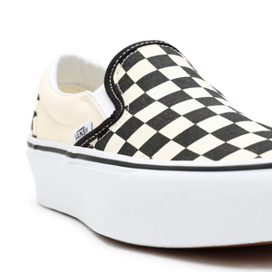 Vans UA Classic Slip-On P Blk&WhtChckerbo/Blk VN00018EBWW.