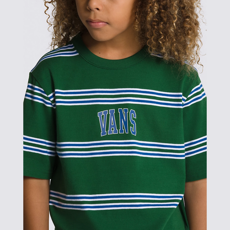 Vans Kids Wardman VN00065H07W SS Stripe T-Shirt Eden