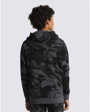 Vans Kids Marble Hoodie Black VN00065PBLK - APLAZE