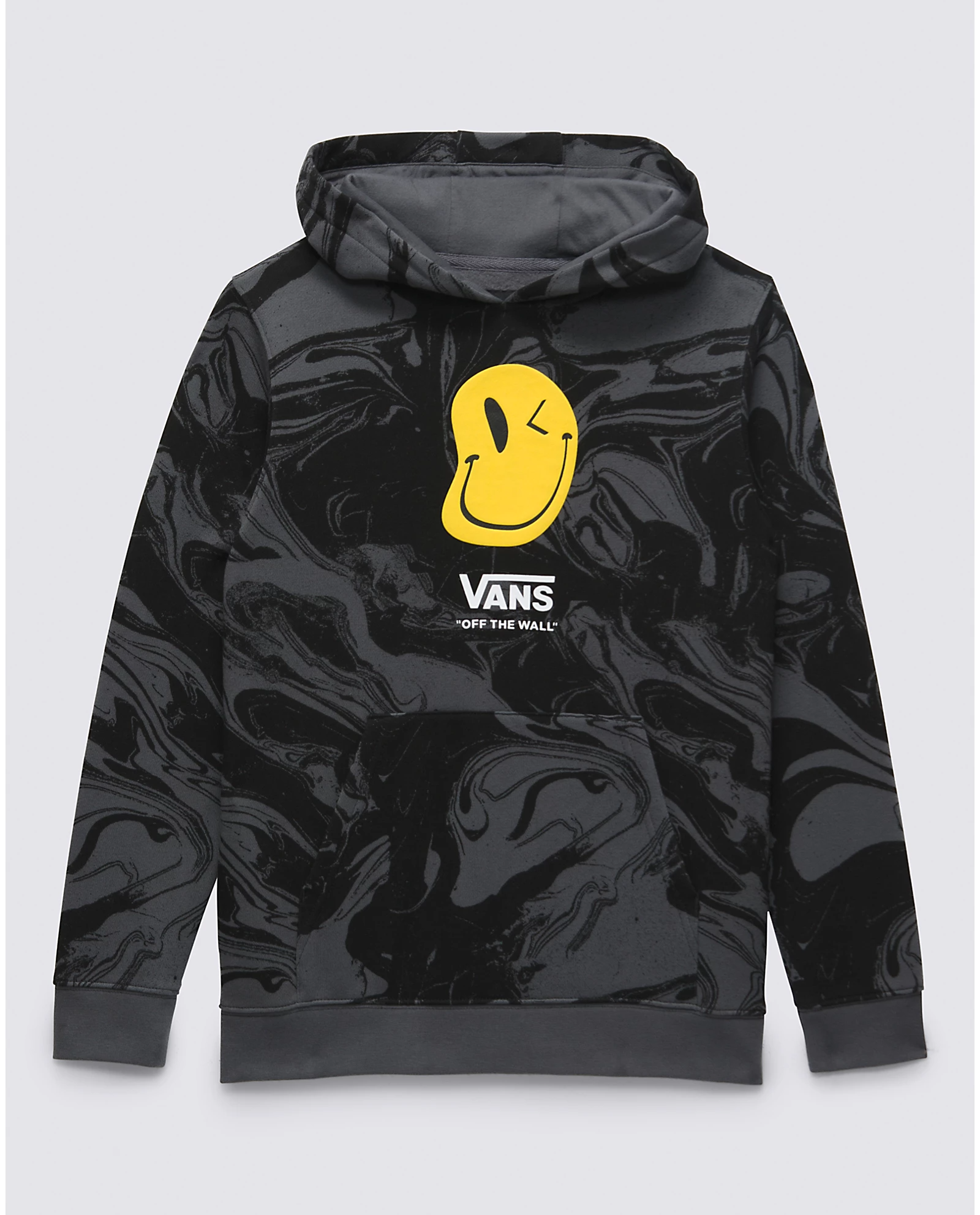 Vans Kids Marble Hoodie Black VN00065PBLK - APLAZE