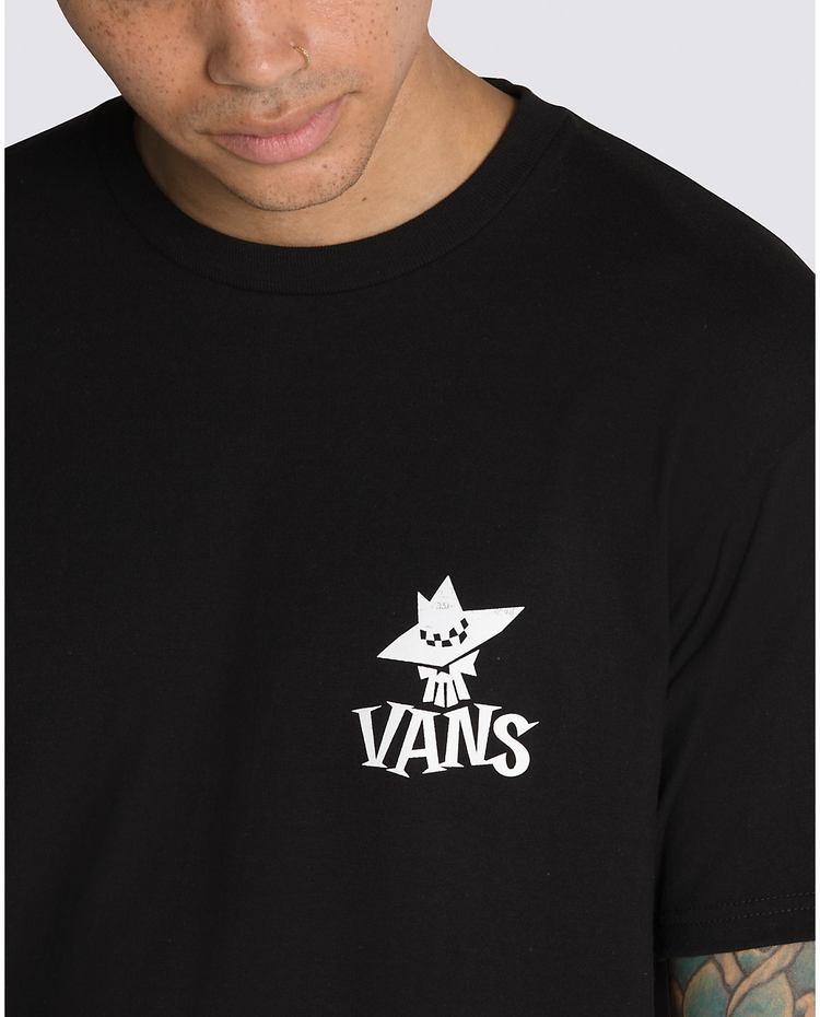 Friend Sketchy Vans Black T-Shirt VN0006DKBLK