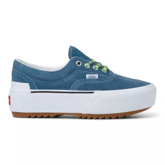 Vans Multi Lace Era Stacked Cement Blue/True White VN0A4BTO9MT.