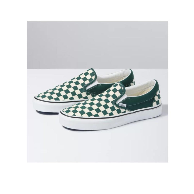Vans Checkerboard Classic Slip-On Bistro Green/True White VN0A4U382NH.