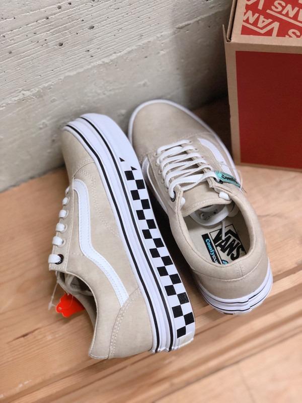 Vans Super Comfycush Old Skool Canvas Sands VN0A4UUNA1R | APLAZE