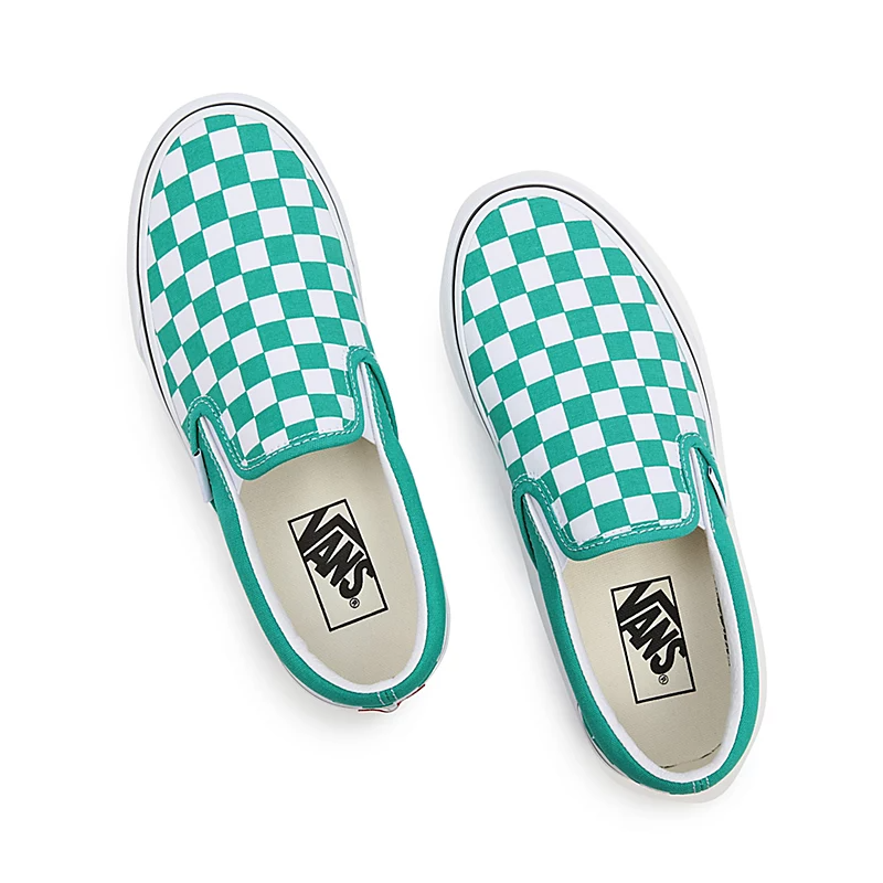 Aqua hotsell checkered vans