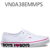 VANS I Love Boys Authentic TrueWhite/BeetPurple VN0A38EMMPS.