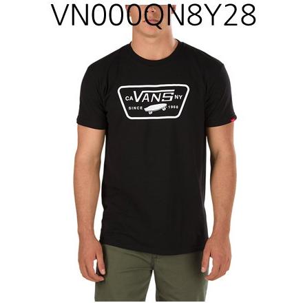 VANS Full Patch T-Shirt Black/White VN000QN8Y28.