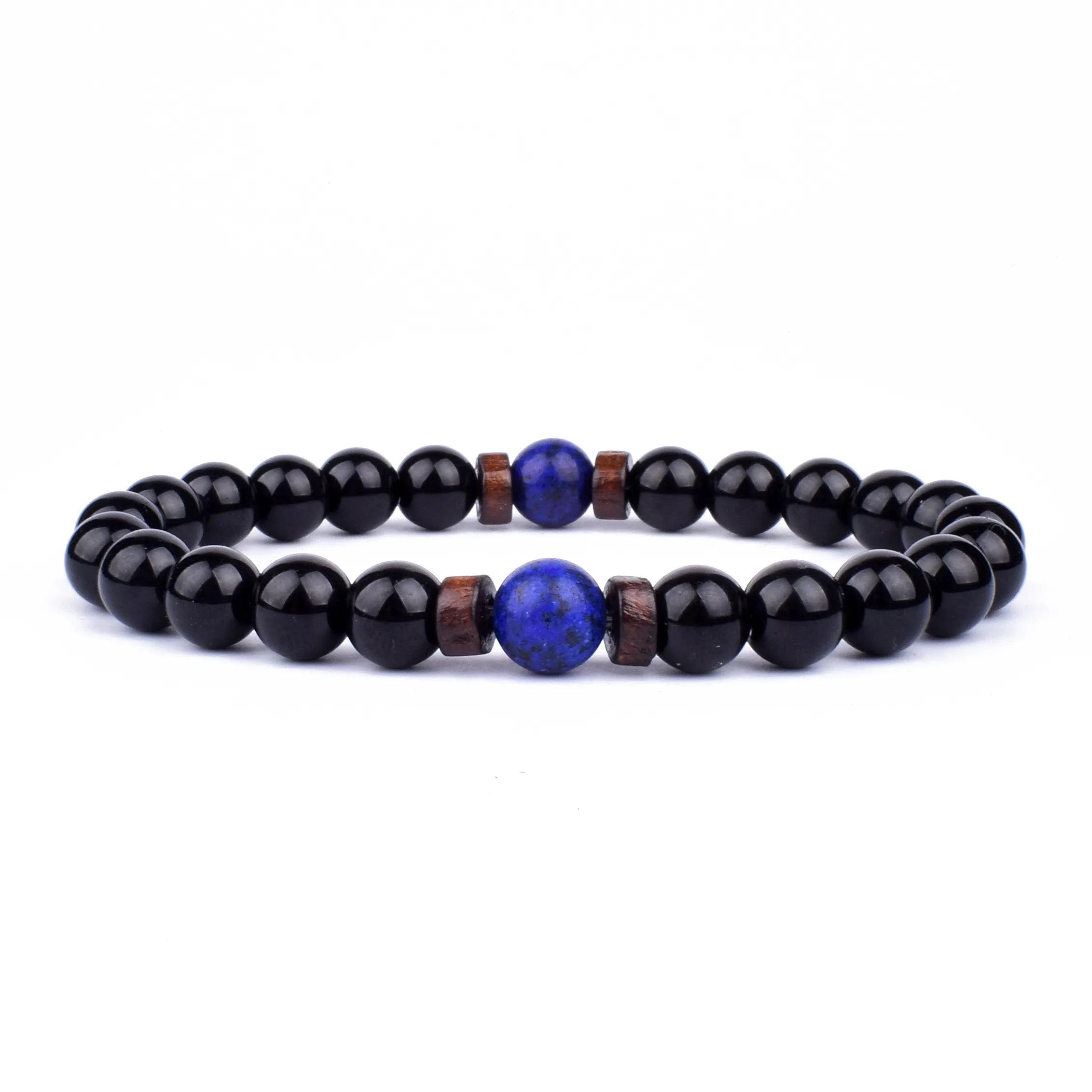 Lava Wooden Stone Bracelet for Men - APLAZE