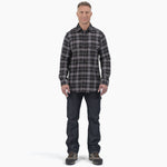 Dickies Men's FLEX Regular Fit Flannel Shirt Green/Black Plaid WL657NPG