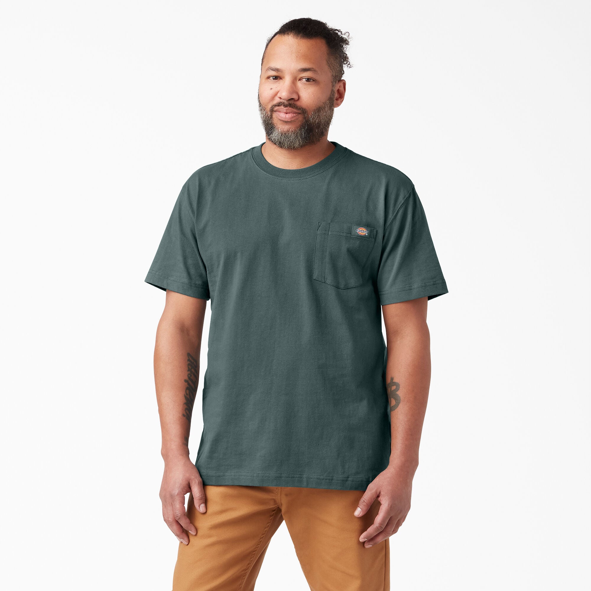 Dickies Short Sleeve Heavyweight T-Shirt Lincoln Green WS450LN