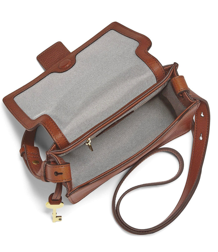 Fossil Wiley Mini Crossbody Brown ZB7885200.