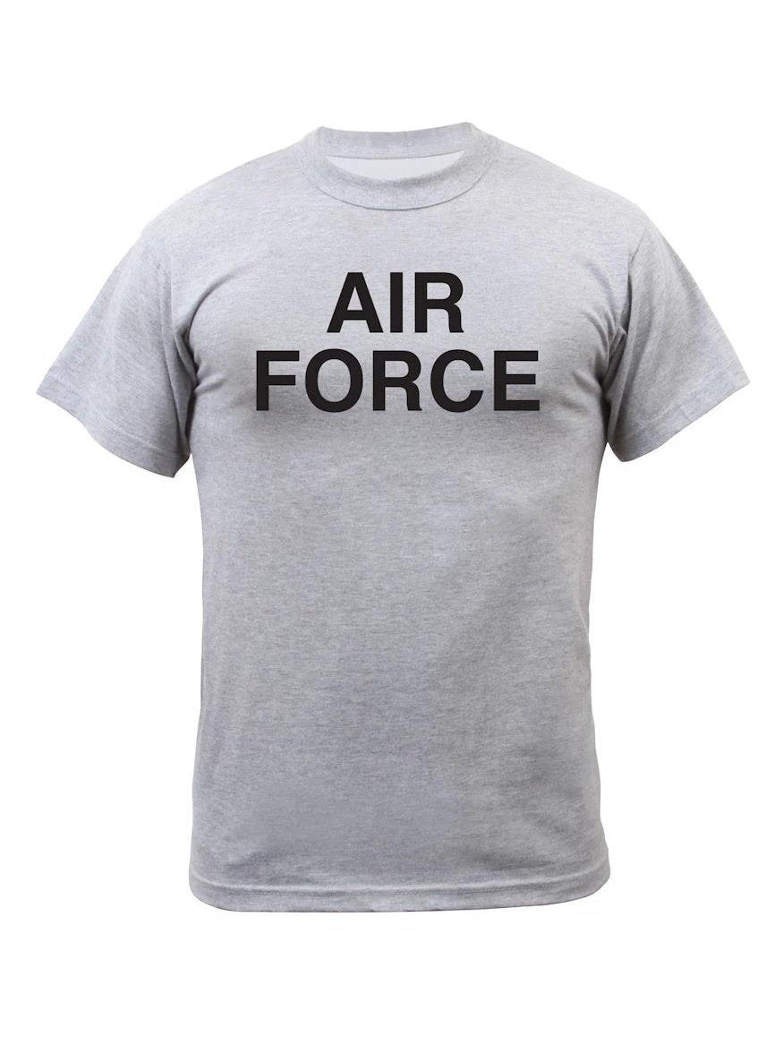 Rothco Grey Physical Training Air Force T-Shirt Grey 61020 61021.