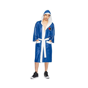 Champion Satin Boxing Robe, Limited Edition Surf the Web/White V9654.