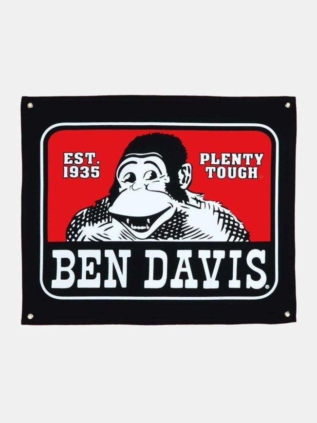 Ben Davis Classic Logo Banner Black 9001.