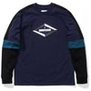 Undefeated 90S Undefeated Long Sleeve Crew Navy 514341.