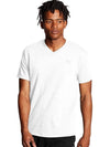 Champion Classic Jersey V-Neck Tee Oxford White T0221 045.