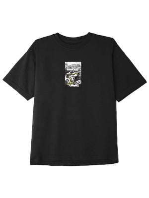 Obey Snakes Classic T-Shirt Black 165262695.