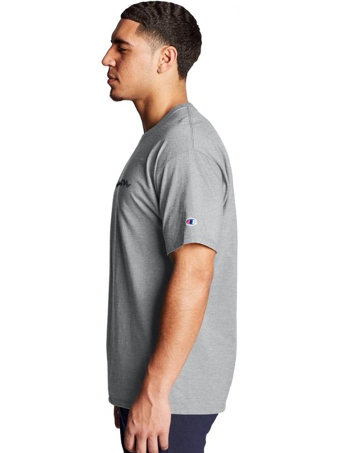 Champion Classic Graphic Jersey Tee Oxford Gray GT23H 806 Y06794.