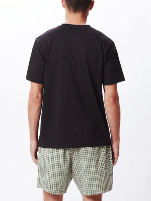 Obey Point Organic Pocket T-Shirt Black 131080287.