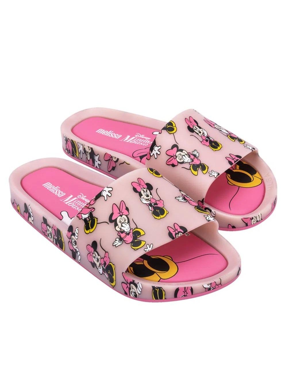 Melissa Beach Slide + Mickey And Friends III Minnie Mouse Light Pink 33394-51311.