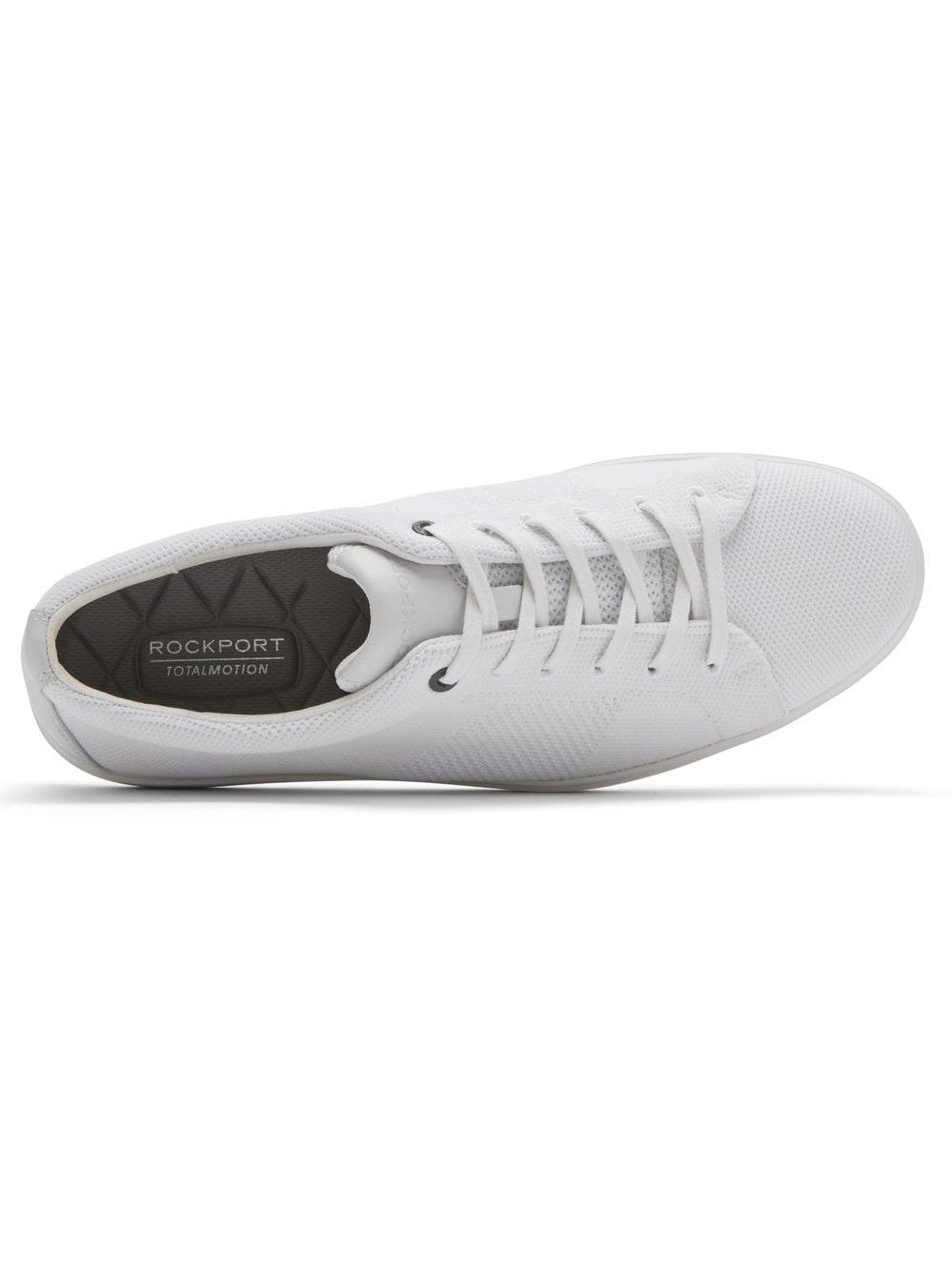 Rockport Mens Total Motion Lite Mesh Sneaker White CI5208.