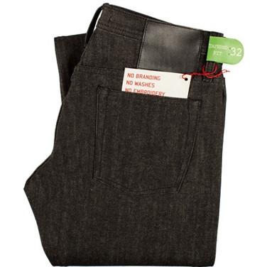 The Unbranded Brand UB204 Tapered Fit Black Selvedge.