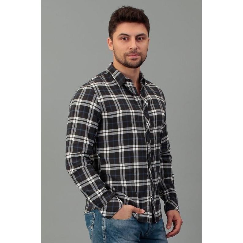 Tom Tailor Men's Checked Shirts Black T2999 203066700.