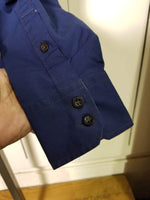 G-Star Raw Men's Right Shirt Long Sleeve in Ballpen Blue.