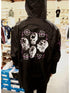Obey Wave Lengths Anorak Jacket Black 126261478.