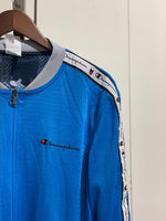 Champion Men's Reversible Mesh Jacket Hotline Blue/Silverstone/Blur Tropics  V9797-549733.