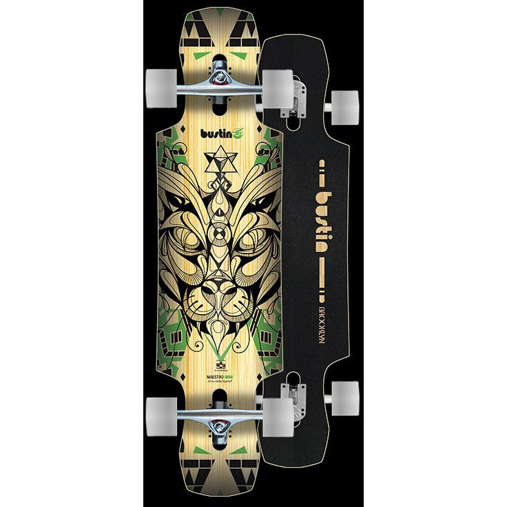 Bustin Boards Maestro Mini Bamboo Hybrid C5MM34BB Complete.