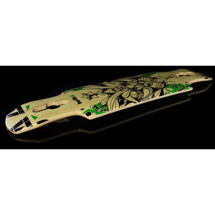 Bustin Boards Maestro Mini Bamboo Hybrid C5MM34BB Complete.