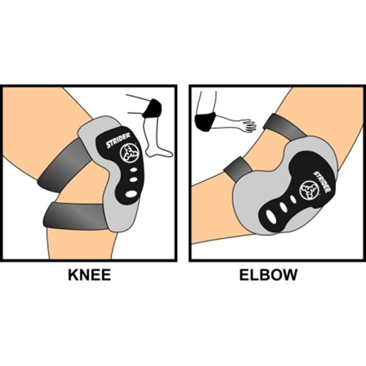 Strider Bikes Elbow and Knee Pads Set APADSET-SM.