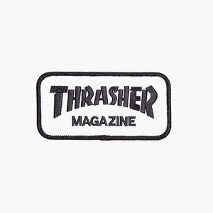 THRASHER Magazine Patch WHITE/BLACK 3130012.
